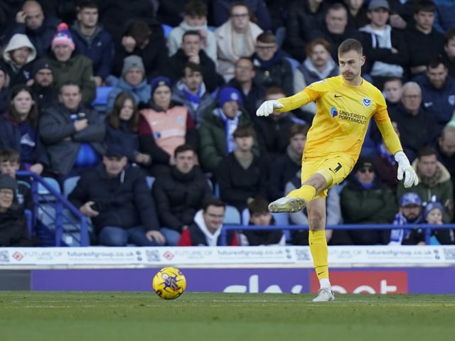 The Pompey No1 has conceded nine goals in his past four games for the Blues. That's one more than the total conceded in his previous 14 matches for the club. Can't really fault him for any of the four let in against Blackpool, but worrying non the least!