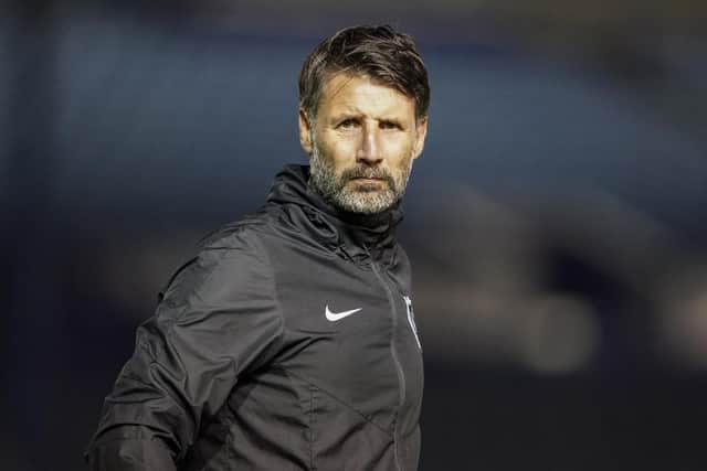 Pompey manager Danny Cowley