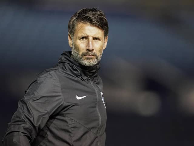 Pompey manager Danny Cowley