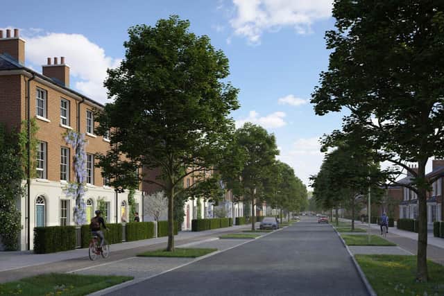 Welborne homes CGI