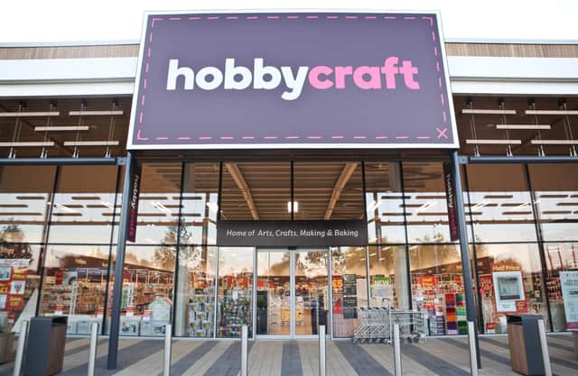 A Hobbycraft store. Picture: PA 
