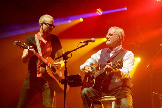 Steve Harley at Wickham Festival 2018. Picture: Sarah Standing (180618-1143)