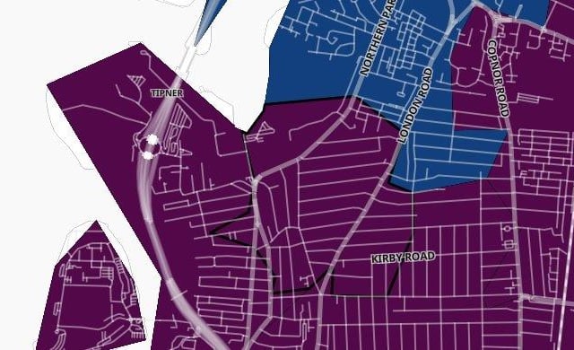 This areas has seen an increase in cases - from 351 per 100,000 people on November 13 to 520 per 100,000 people on November 20. It's a 48.1 rise.
