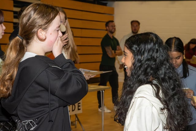 Pictured - Students opening their GCSE resultsPhotos by Alex Shute