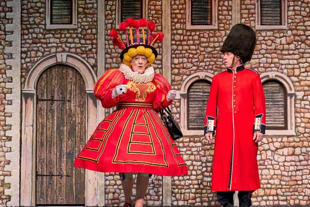 Ian McKellen and John Bishop in Mother Goose, at Chichester Festival Theatre from February 7-11, 2023. Picture by Manuel Harlan