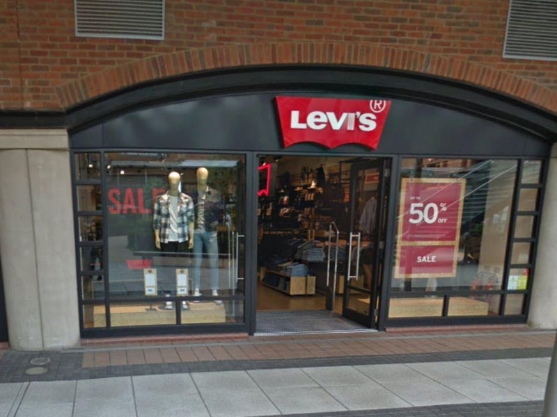 The Gunwharf website states: "The Levi’s® brand epitomises classic American style and effortless cool. Since their invention by Levi Strauss & Co. in 1873, Levi’s® jeans have continued capturing the imagination and loyalty of people for generations. Today, Levi’s® continues to evolve through a relentless pioneering and innovative spirit that is unparalleled in the apparel industry.  Our store houses an unrivaled selection of the latest trends and iconic denim items allowing individuals to express their personal style."