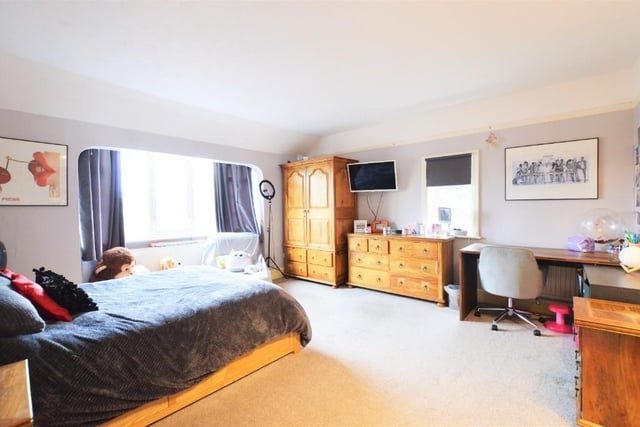 The four bedroom home is on the market for £2,500,000.
