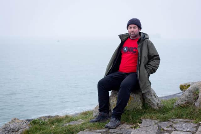 Jim Barber at Castle Field, Southsea. Picture: Habibur Rahman