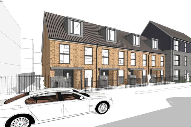 How the council homes in Doyle Avenue could look. Picture: Portsmouth City Council