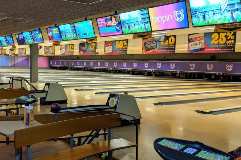 Tenpin Derby, Tenpin Derby Foresters Leisure Park, DE23 8AG. RAting: 4.1/5 (based on 902 Google Reviews). "Great place for adults and kids. Friendly staff and great food. Definitely recommended."