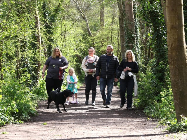 Foxes Forest in Hilsea, Portsmouth makes for a lovely autumn walk - also known as Hilsea Lines. The area is a 'green corridor' separating Portsea Island from the mainland.
Picture: Sam Stephenson.