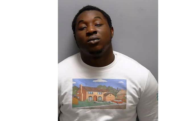 Mushafau Sanusi was jailed for eight years for drug dealing 