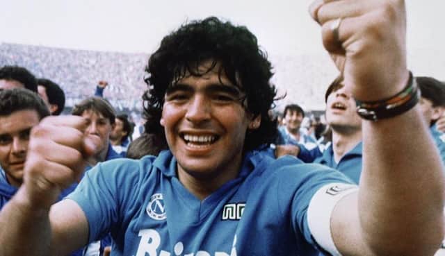 Footballing great Diego Maradona died today at the age of 60