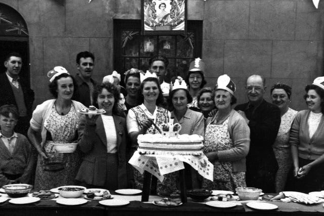 1953 Coronation street party, Seymour Street, Buckland
Residents of Seymour Street, Buckland enjoying the 1953 Coronation street party.