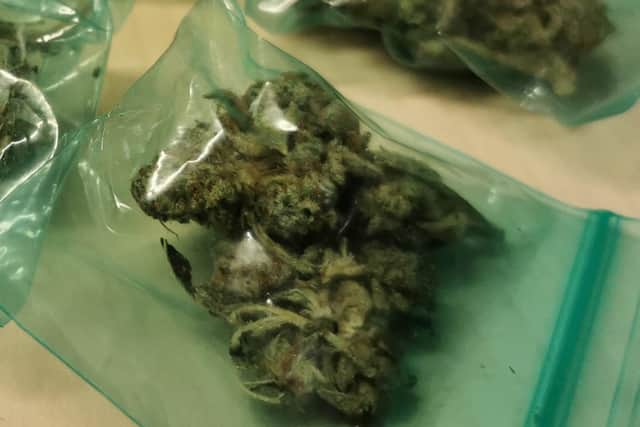 Residents took to social media to say officers were wasting their time uncovering the drug stash - but the county police force has reminded people that drug dealing is linked to firearm offences and county lines gangs. Picture: Hampshire Constabulary