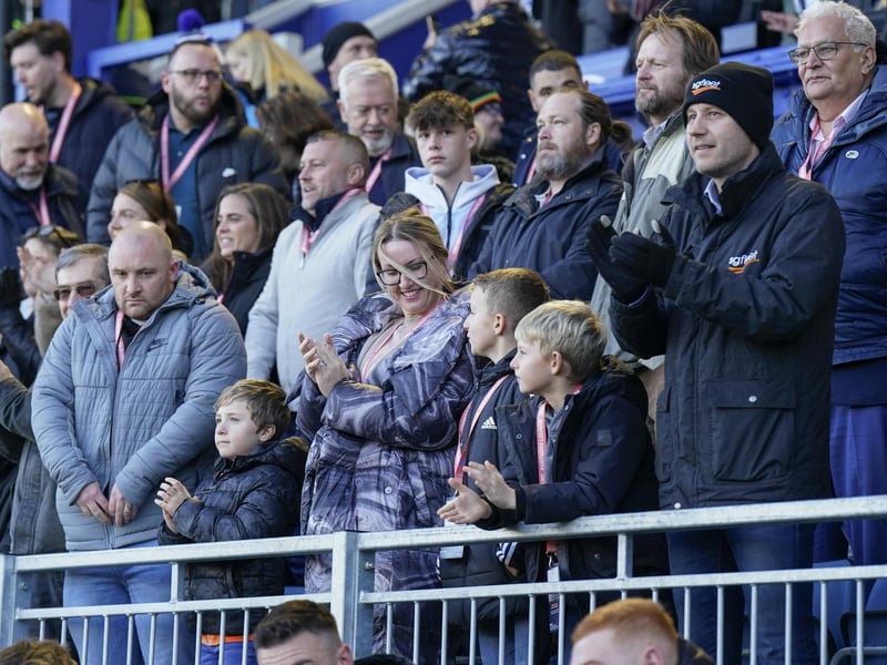 Many Pompey fans were at their defiant best against Blackpool - here's what our photographer Jason Brown captured of the day's events at Fratton Park.