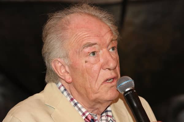 Sir Michael Gambon has died aged 82, his family has confirmed. (Credit: Getty Images)