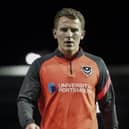 Bryn Morris played 28 games in two-and-a-half seasons for Pompey during a difficult stay at Fratton Park. Picture: Jason Brown/ProSportsImages