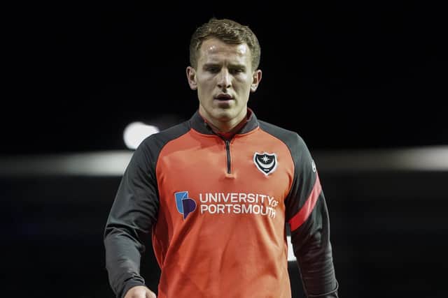 Bryn Morris played 28 games in two-and-a-half seasons for Pompey during a difficult stay at Fratton Park. Picture: Jason Brown/ProSportsImages