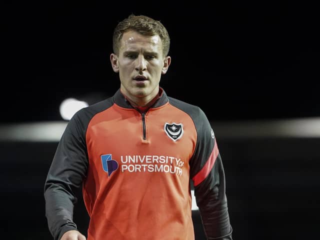 Bryn Morris played 28 games in two-and-a-half seasons for Pompey during a difficult stay at Fratton Park. Picture: Jason Brown/ProSportsImages