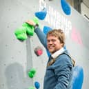 Cllr James Baillie at The Climbing Hangar Southampton