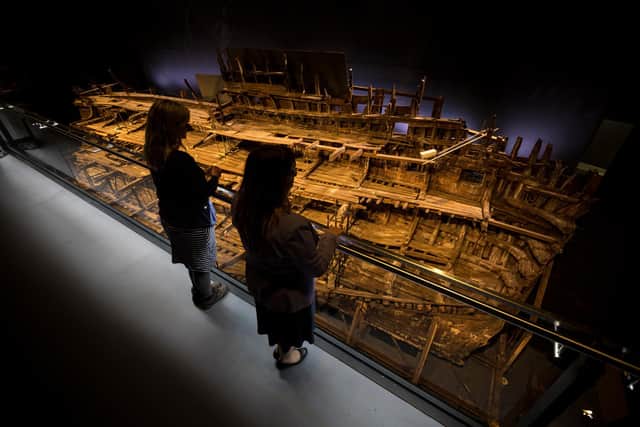 The Mary Rose Museum at risk of closure with cash 'running out in October' if the government doesn't step in. Photo: Christopher Ison