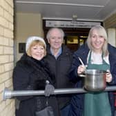 From left, volunteers Lyn Saunders and Tony Jevon, centre manager Iona Harkness and volunteer Jean Jevon
Picture: Sarah Standing (161222-7627)