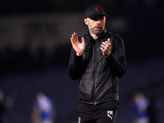 Paul Warne admits his Rotherham side were 'outplayed and outfought' following 3-0 defeat to Pompey.