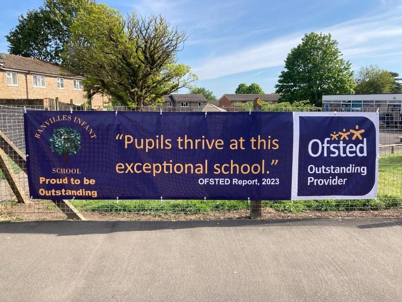 Ranvilles Infant School, Fareham, received an Ofsted rating of Outstanding and the report was published on May 17, 2023.