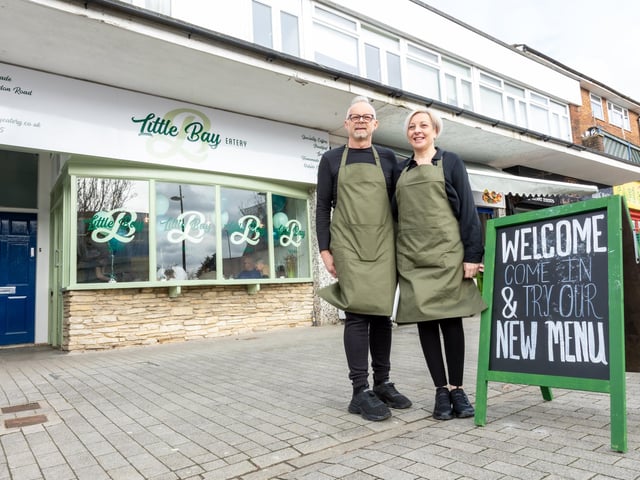 Peter Exton & Melanie Humphreys opened Little Bay Eatery on March 11 in Waterlooville Precinct. Call 023 9217 4545 to make a booking.
