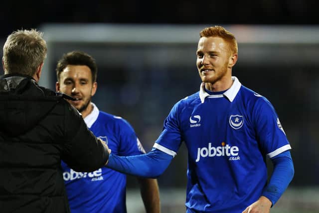 Ryan Taylor netted 16 times in 59 appearances for Pompey - and could be back in League Two next season at the age of 34. Picture: Joe Pepler