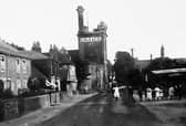 London Road, Horndean looking south-east before the sharp bend which took the London Road south to Portsmouth. Picture: Barry Cox postcard collection.