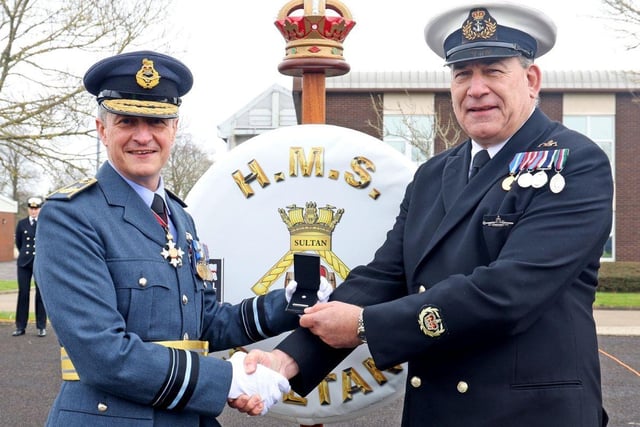 Long Service and Good Conduct Clasp - Presented to WO2 Kinnaird.