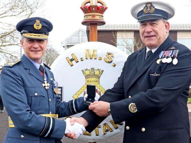 Long Service and Good Conduct Clasp - Presented to WO2 Kinnaird.