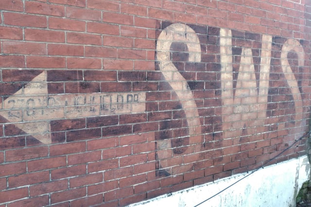 Another SWS sign, this time at the west end of Langstone Road.