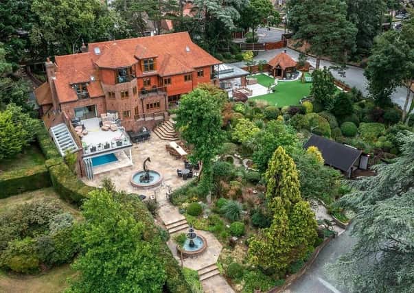 This nine bedroom home in Newtown Road, Warsash is on the market for £4.35m. It is listed on Zoopla by Manns and Manns.