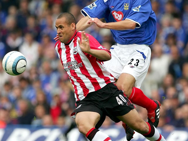 The central midfielder played a key role in Pompey’s title-winning campaign during the 2002-03 season. During his four-and-a-half year stay at Fratton Park, the former Scottish international made 181 appearances for the Blues before departing in 2005. Quashie still divides opinions after he joined Southampton in a £2.1m move from PO4 in January 2005. He joined Redknapp at St Mary’s but wasn’t successful in keeping the Saints in the Premier League that term.