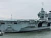 Royal Navy: HMS Prince of Wales update as warship remains in Portsmouth with scaffolding on flight deck