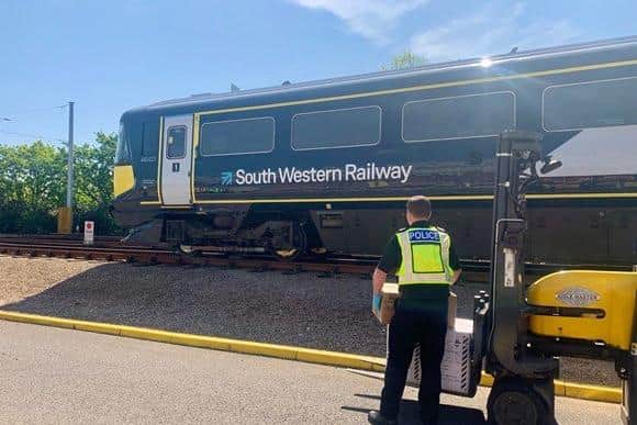 Spare PPE from South Western Railway