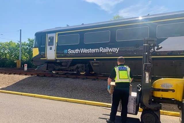 Spare PPE from South Western Railway