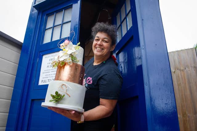 Wendy Campion is the owner of the Waterlooville-based Blue Box Company, a cake business launched last November. Picture: Habibur Rahman