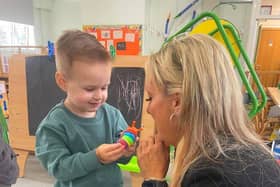 Amanda Martin MP visiting local nursery provision