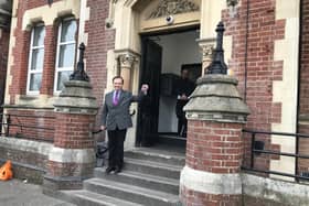 Cllr Darren Sanders celebrates the council acquiring three new properties to house homeless people