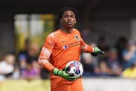 New Pompey keeper Josh Oluwayemi