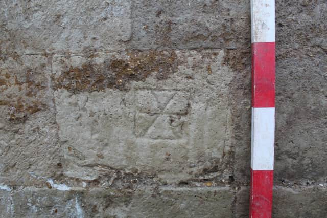 Early stonemason signatures revealed on seawalls in Southsea. Picture: Portsmouth City Council