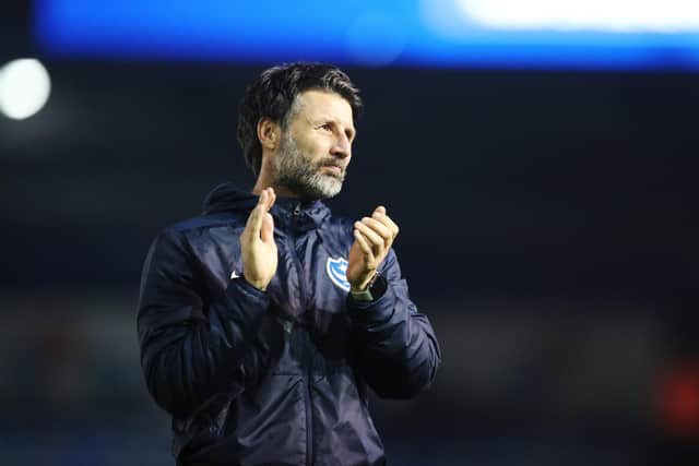 Pompey boss Danny Cowley.