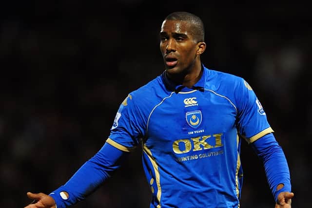 Sylvain Distin made 98 appearances for Pompey after joining from Manchester City in May 2007. Picture: Daniel Hambury/EMPICS Sport/PA Photos