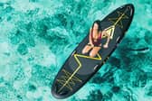 A YellowV SUP on the water