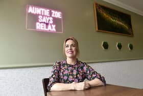 Ms Marriott said she hopes the tea room will offer a warm and comfortable atmosphere. Picture: Sarah Standing (130323-1249)