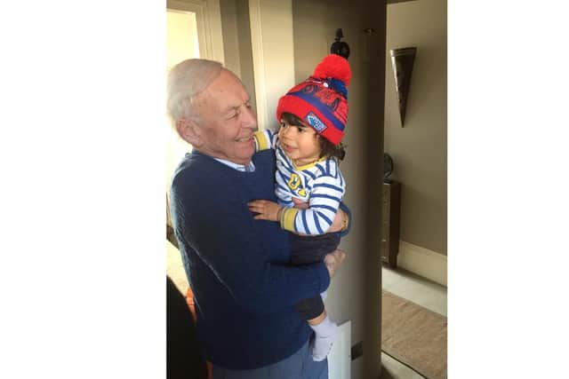 Merrick and his grandson